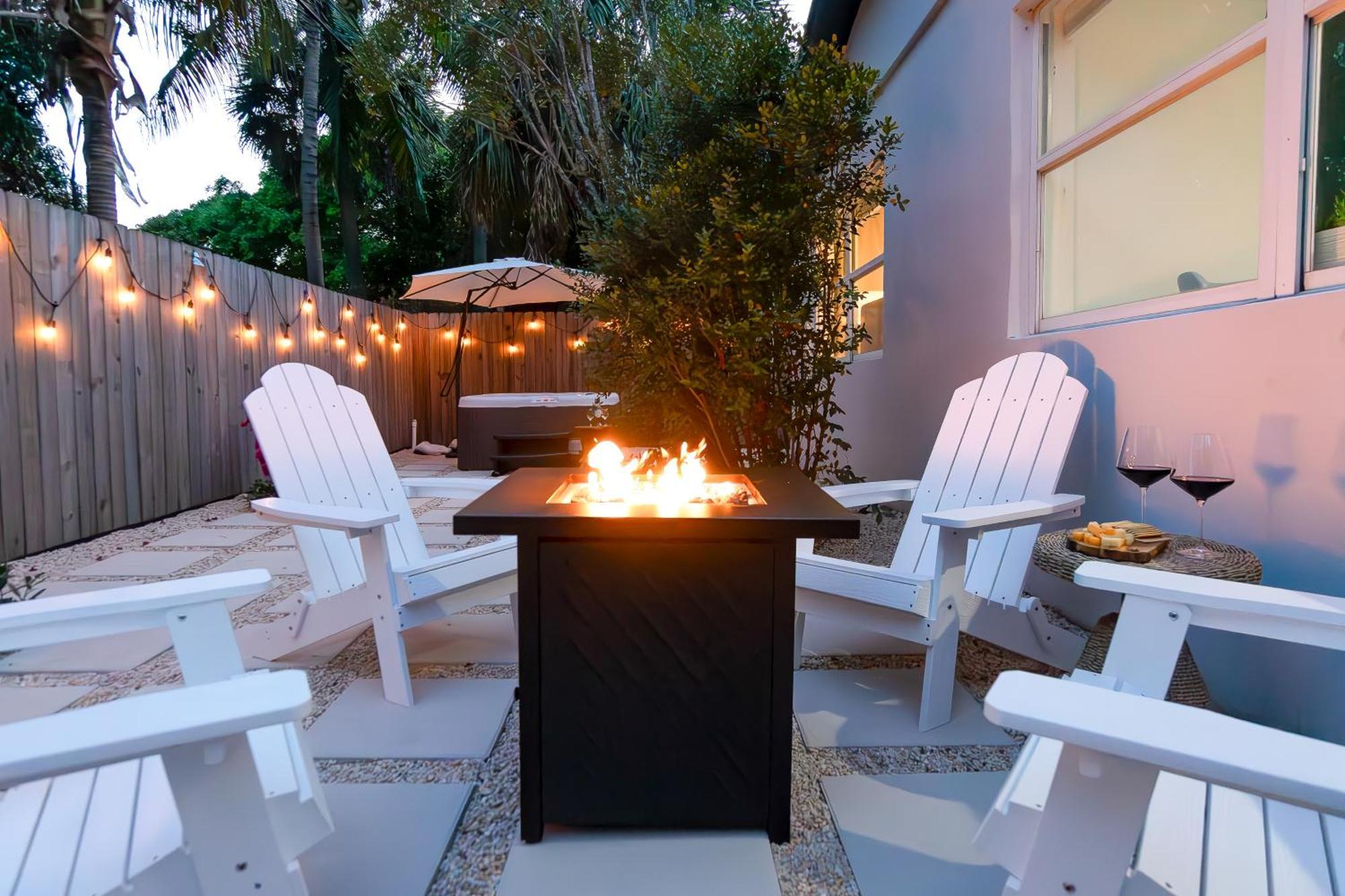West Palm Beach Elegant 5Br With Hot Tub And Fire Pit Near Beach Esterno foto