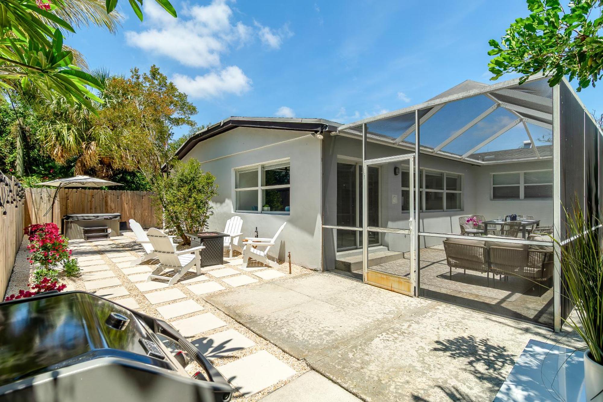 West Palm Beach Elegant 5Br With Hot Tub And Fire Pit Near Beach Esterno foto
